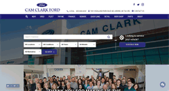 Desktop Screenshot of camclarkfordairdrie.com